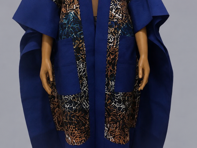 Dripping in Luxury Kimono Jacket/Trouser