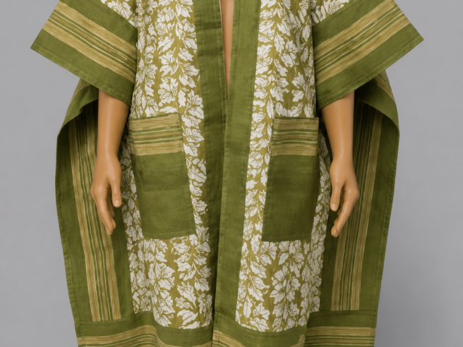 Floral Kimono Jacket/Trouser