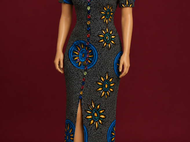 Show-Stopping African Gown