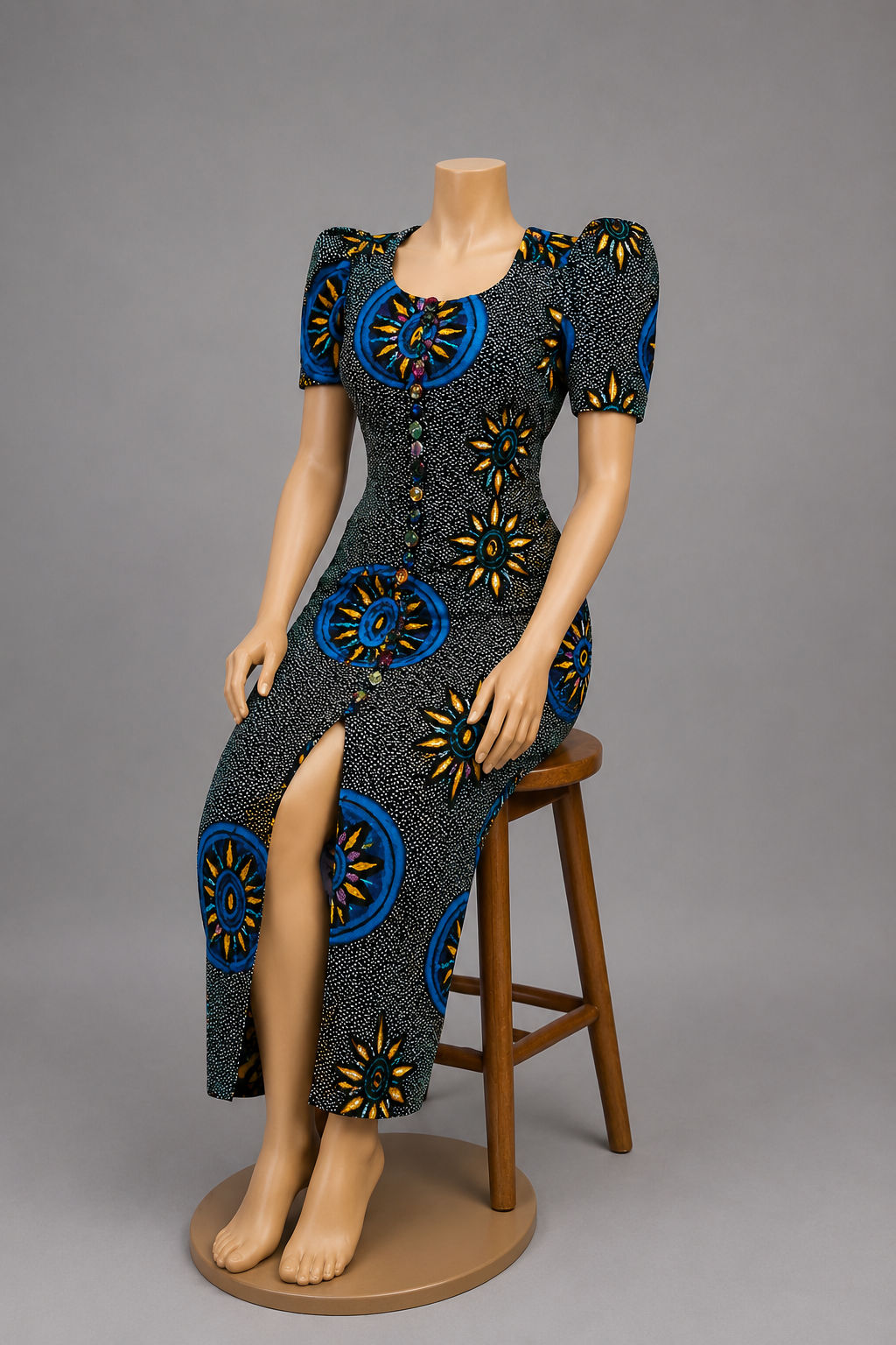 Show-Stopping African Gown - Image 2