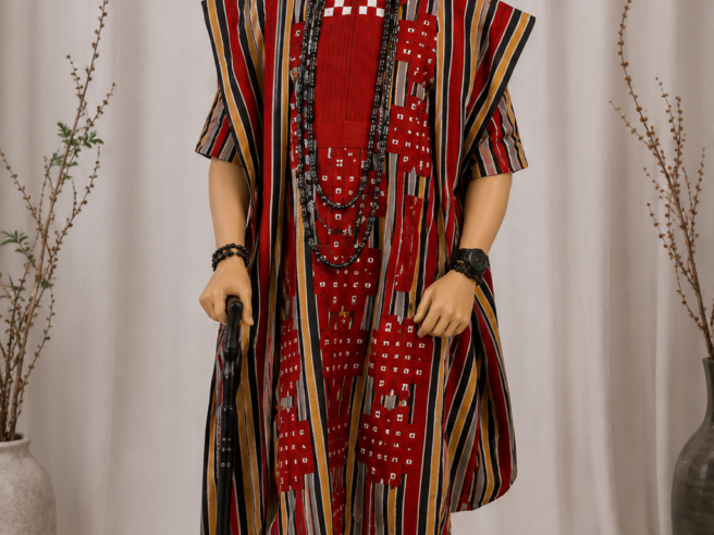 Kabiyesi Agbada Asoke Kaftan