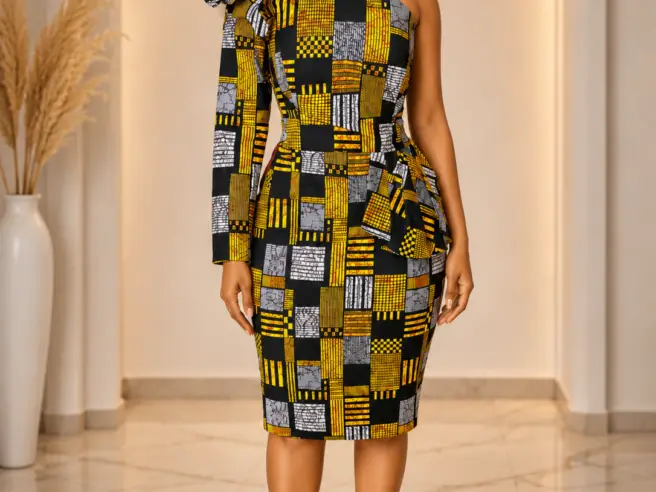 Hug Me Ankara Gown