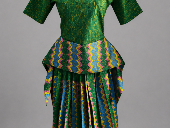 Statement African Elegant  Gown